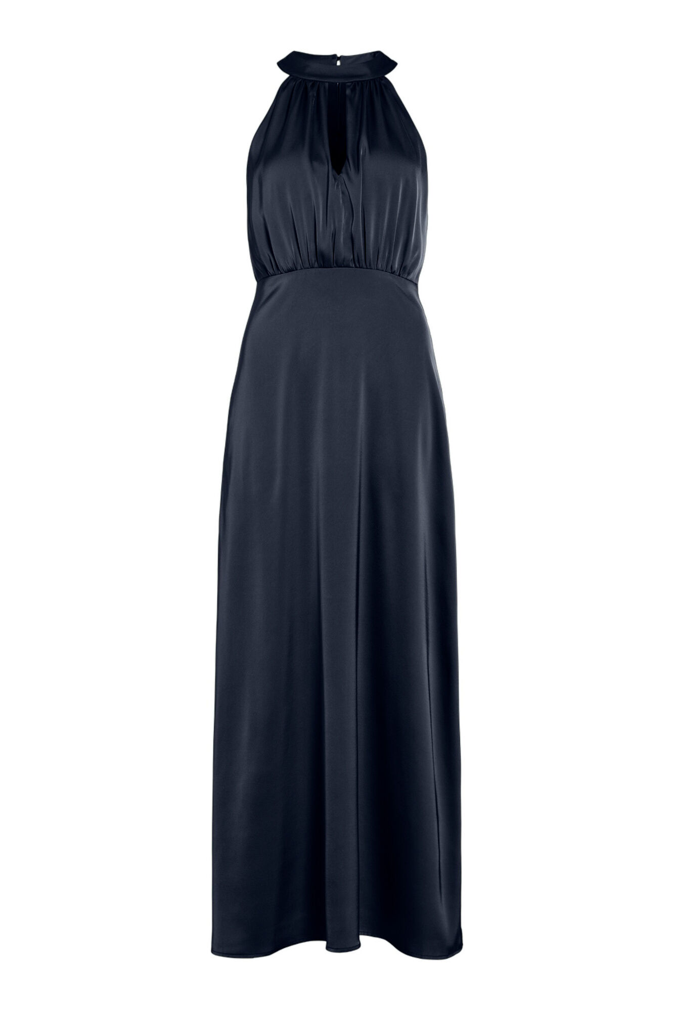 Vila Vestido largo satinado de fiesta