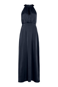 Vila Vestido largo satinado de fiesta