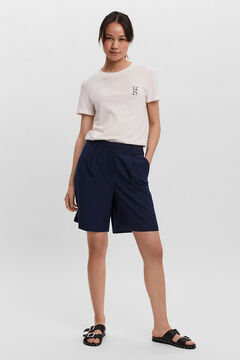 Vero Moda Short de mujer tiro alto con bolsillos