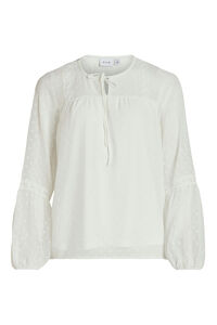 Vila Blusa manga larga plumeti