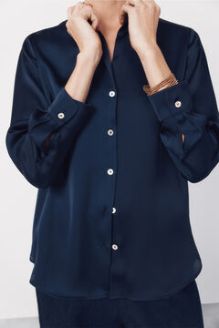 Cortefiel Camisa satinada