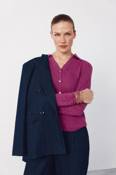 Cortefiel Camisa punto el&aacute;stico