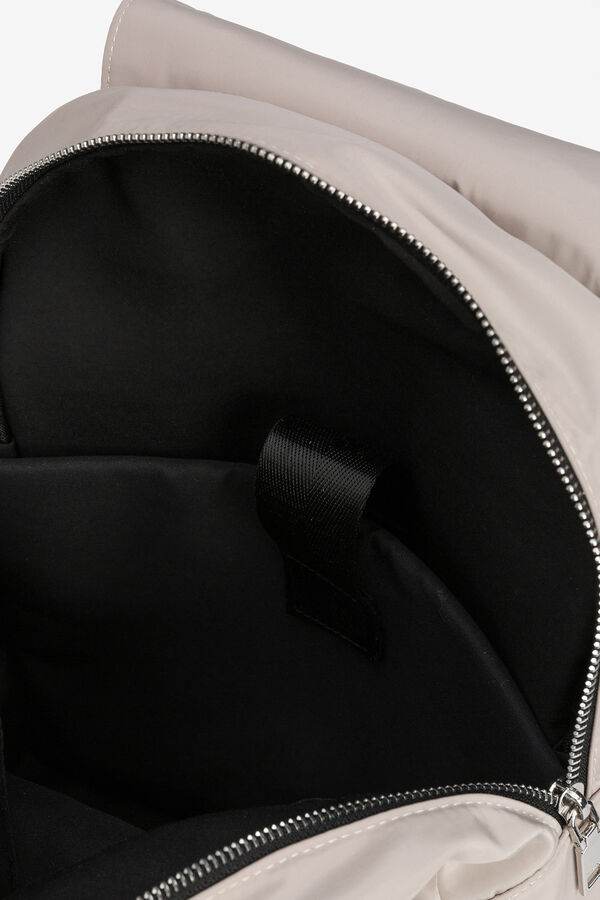 Vilanova Mochila de Nylon com Porta-Chaves Ecru