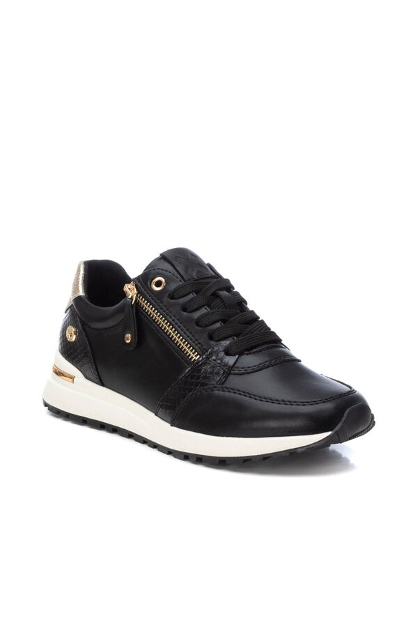 XTI Sapatilha de mulher antiderrapante Preto