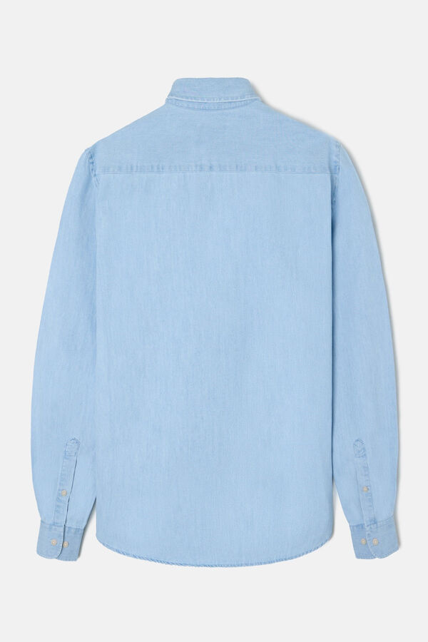 Silbon Polera warm jeans Azul