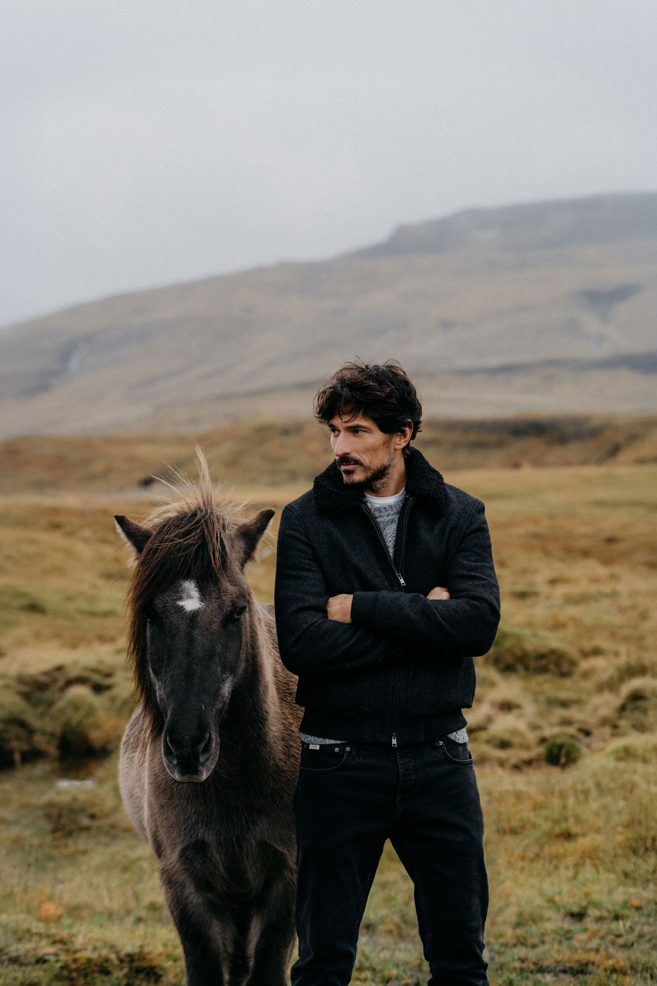 OOTO Chaqueta de lana borrego