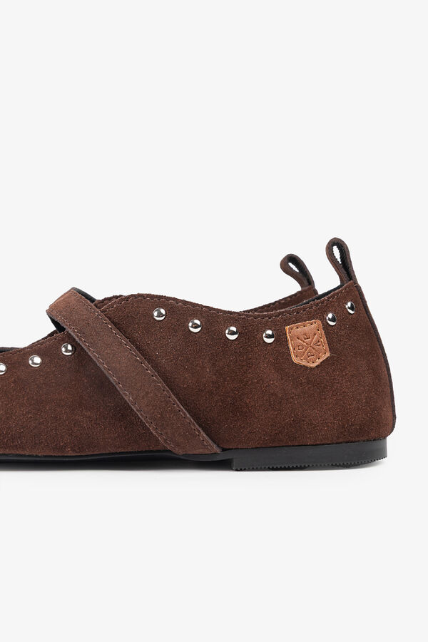 Popa Bailarina se&ntilde;ora Ondina Adornos Marr&oacute;n oscuro