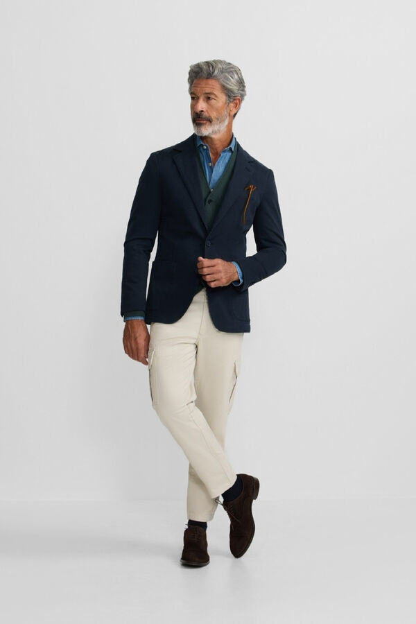 Silbon Casual American Navy