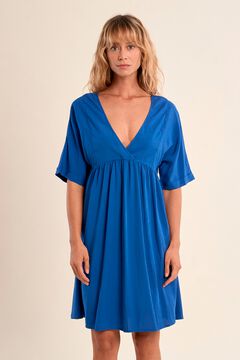 Molly Bracken Vestido de manga corta detalle lazada