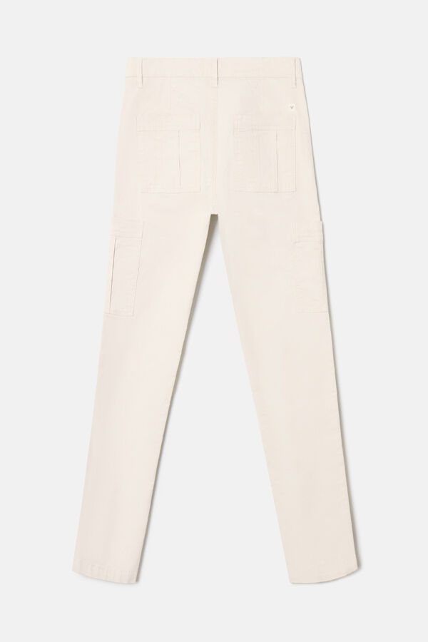 Silbon Pantal&oacute;n sport cargo Beige