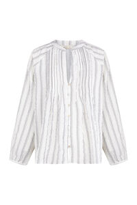 Slowlove Blusa raya tejida