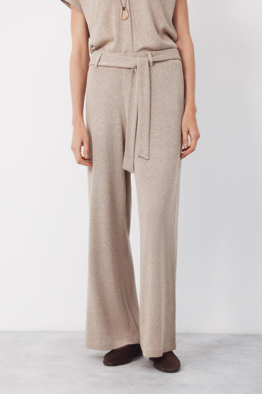 Pantalón punto rústico