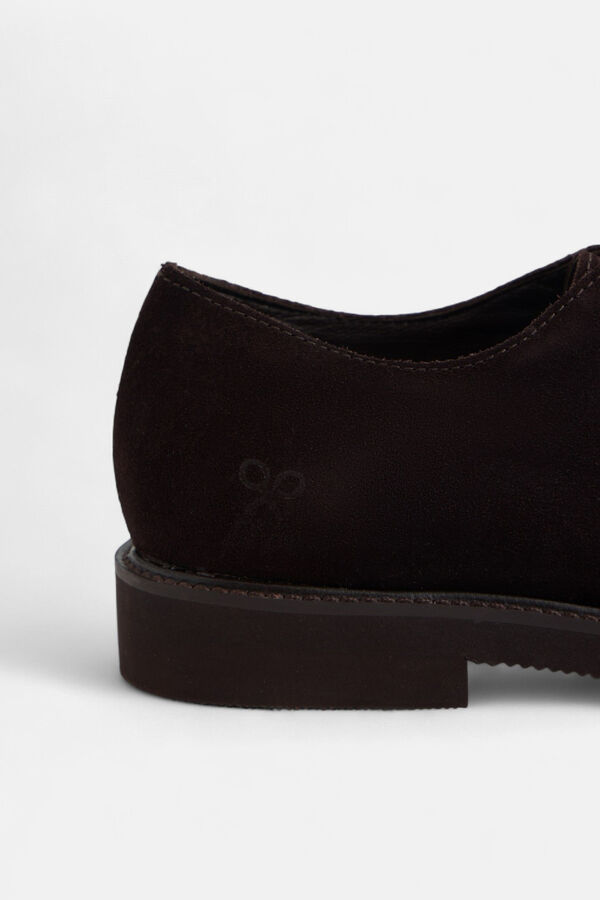 Silbon Zapato cl&aacute;sico serraje Marr&oacute;n