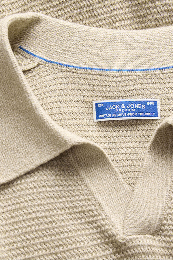 Jack & Jones Jersey punto relajado Beige
