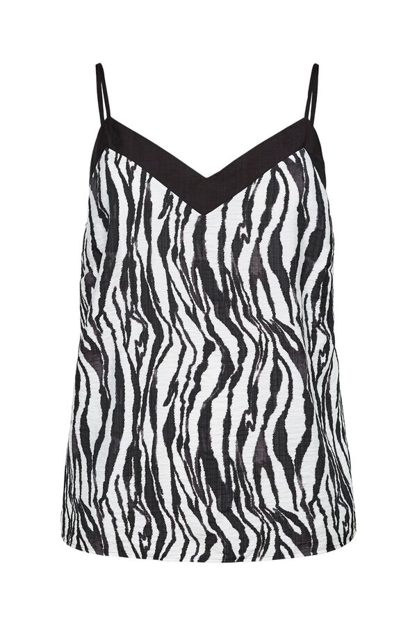 Vero Moda Curve Top de tirantes talla grande Negro