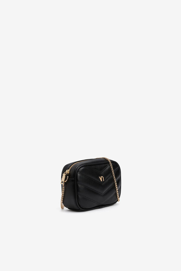 Vilanova Quilted crossbody bag  Black