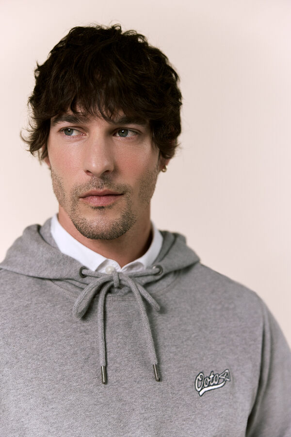 OOTO Sudadera con capucha Gris