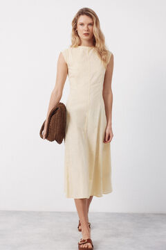 Cortefiel Vestido contrastes