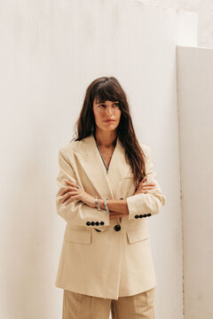 Slowlove Chaqueta americana cruzada