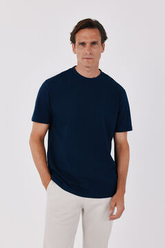 Cortefiel T-shirt refinada Azul