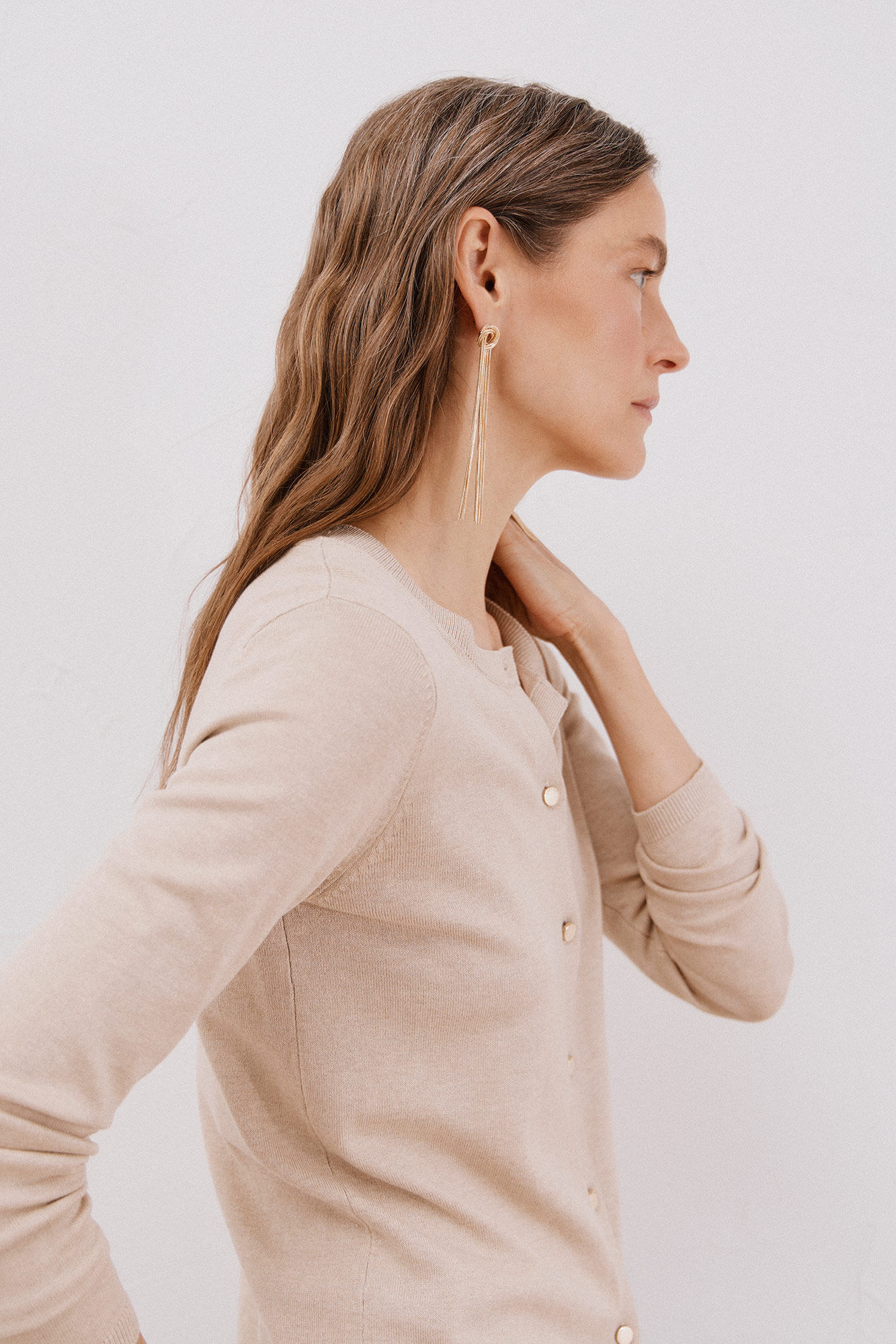 Cortefiel Pendientes nudo