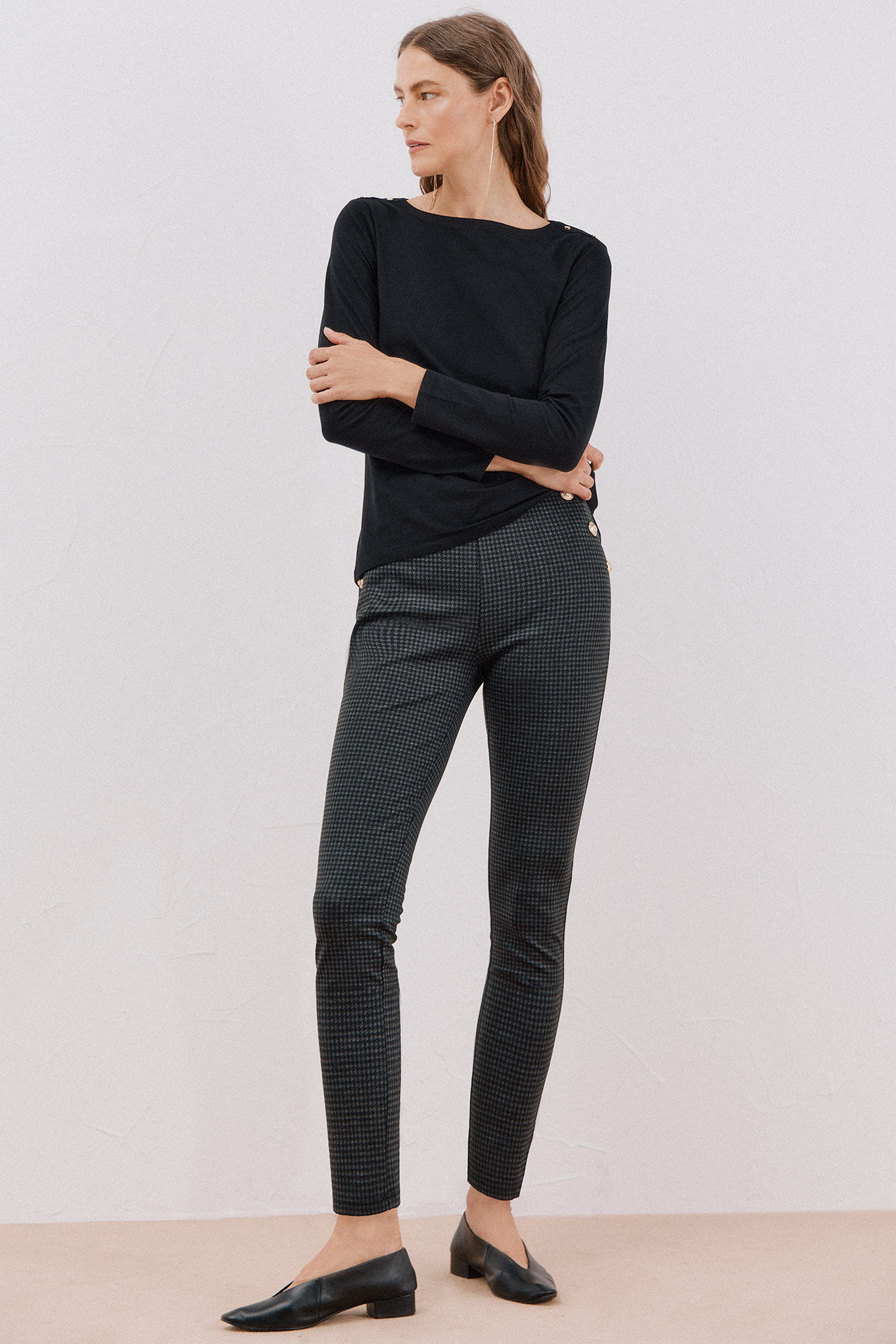 Cortefiel Leggings de malha femininas