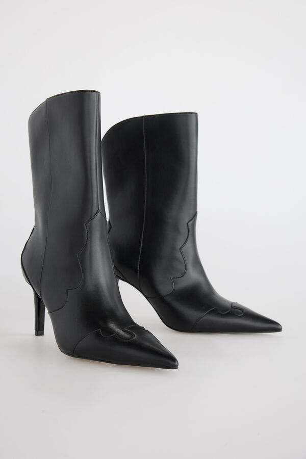 Slowlove Botins de salto fino Preto