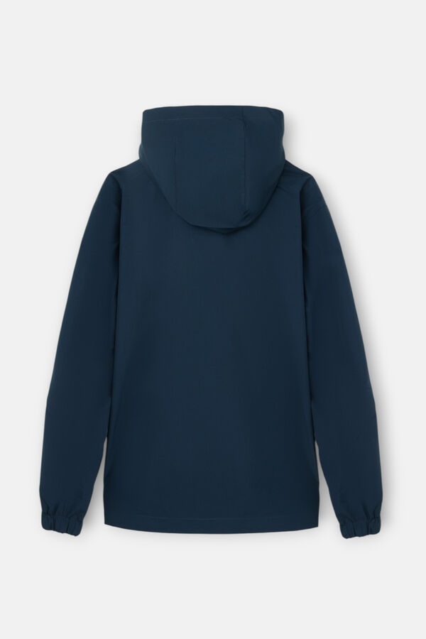 Silbon Chaqueta capucha cortavientos Azul marino