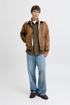 Jack & Jones Blus&atilde;o bomber 100% poli&eacute;ster
