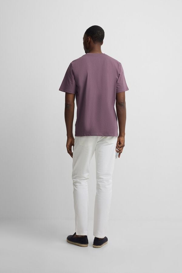 Silbon Camiseta minilogo Granate