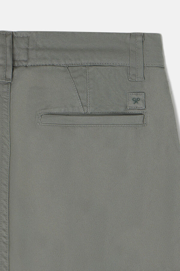 Silbon Casual sport cargo pants Green