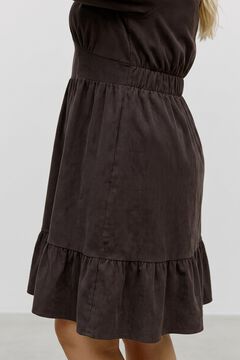Vero Moda Curve Vestido peplum de pico