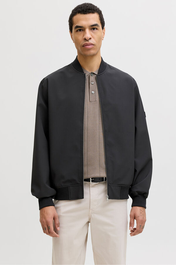 Jack & Jones Basic bomber jacket Black