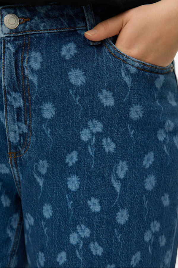 Vero Moda Curve Vaqueros anchos talla grande Azul
