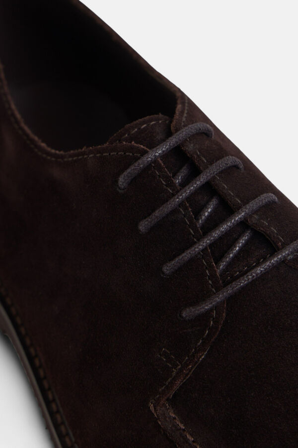 Silbon Zapato cl&aacute;sico serraje Marr&oacute;n