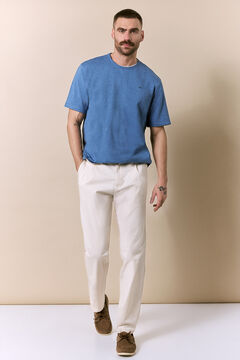 OOTO Camiseta lavada manga corta