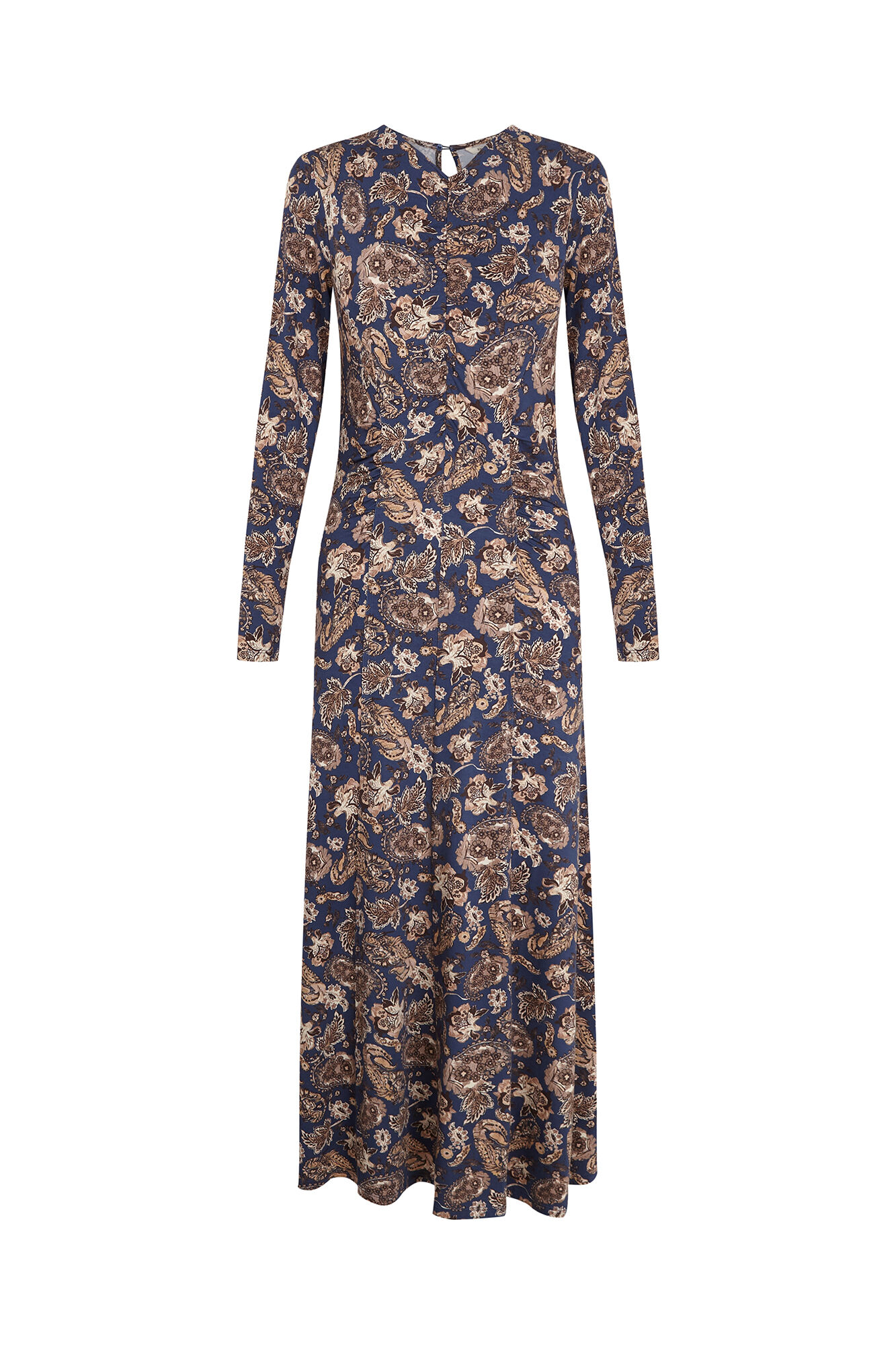 Slowlove Vestido estampado frunces