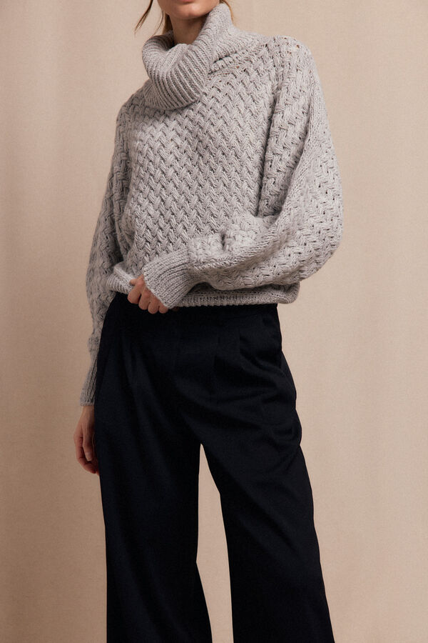 Slowlove Pantal&oacute;n de pinzas Black