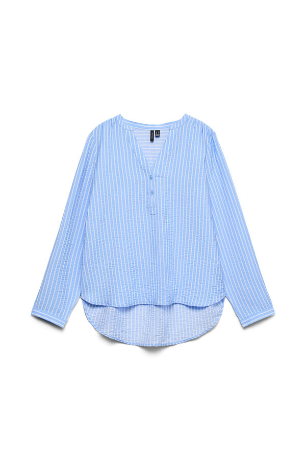 Vero Moda Camisa de manga larga Azul