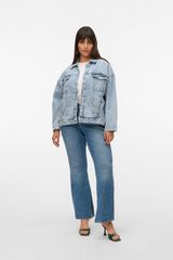 Vero Moda Curve Chaqueta vaquera talla grande Azul
