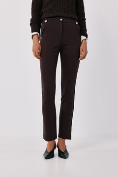 Cortefiel Pantal&oacute;n de mujer de punto roma
