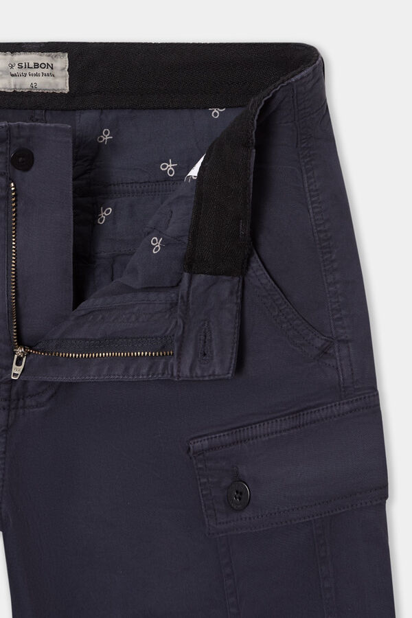 Silbon Bermuda cargo silbon Azul marino