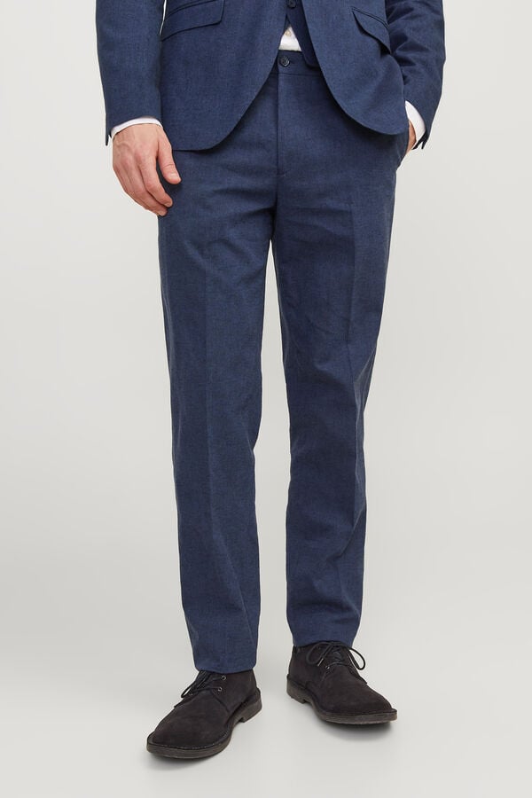 Jack & Jones Calças calças chino formais slim fit Azul