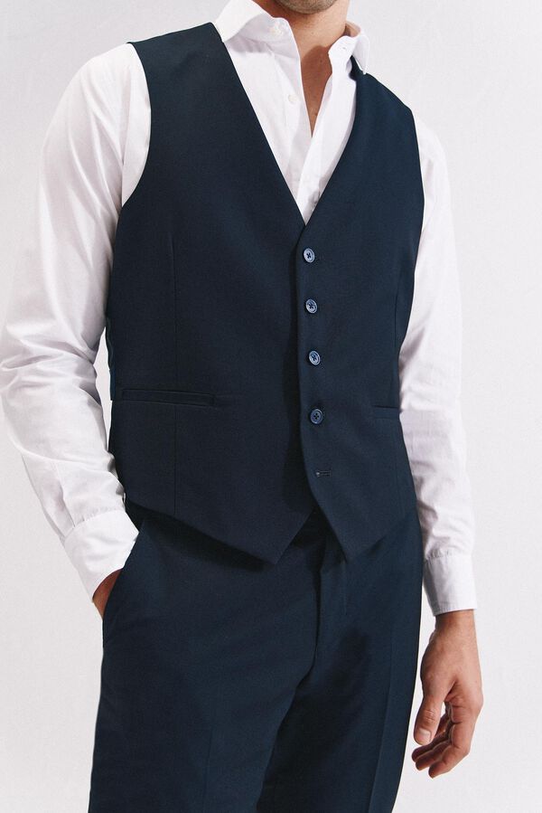 Cortefiel Structured vest series xxi Navy