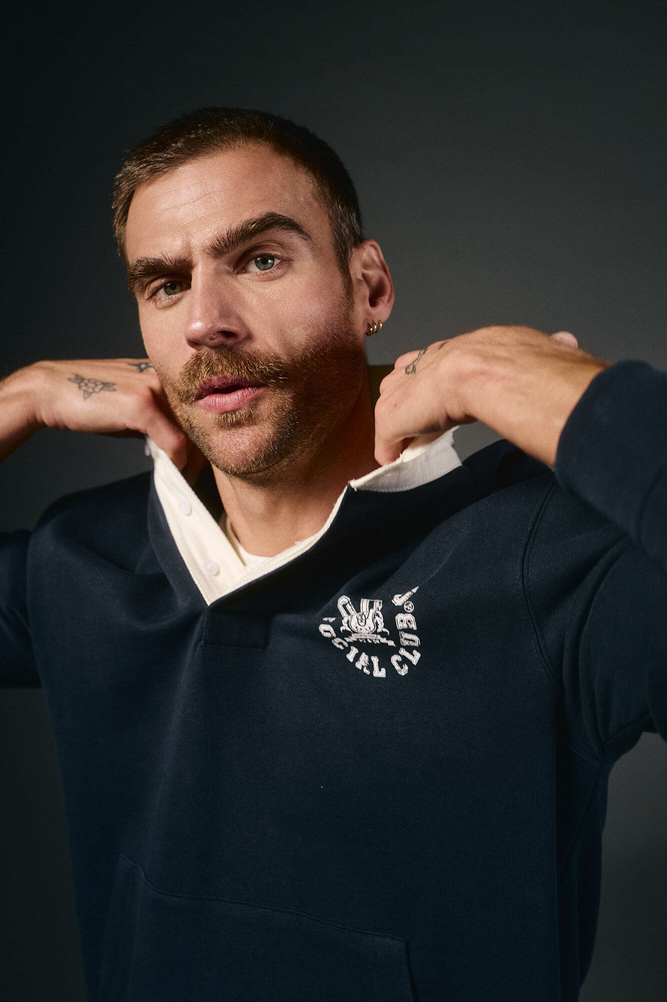 OOTO Polo rugby manga larga