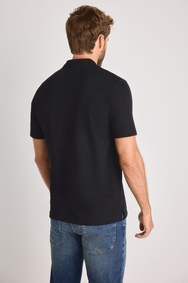 Jack & Jones Polo interlock regular fit Preto
