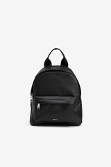 Vilanova Faux leather backpack Black