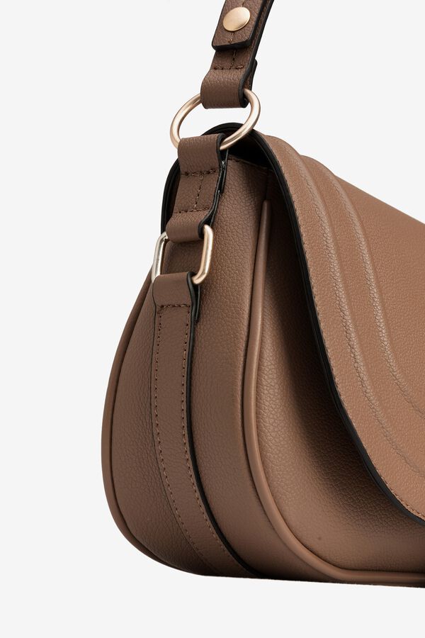 Vilanova Cartera con asa corta Camel