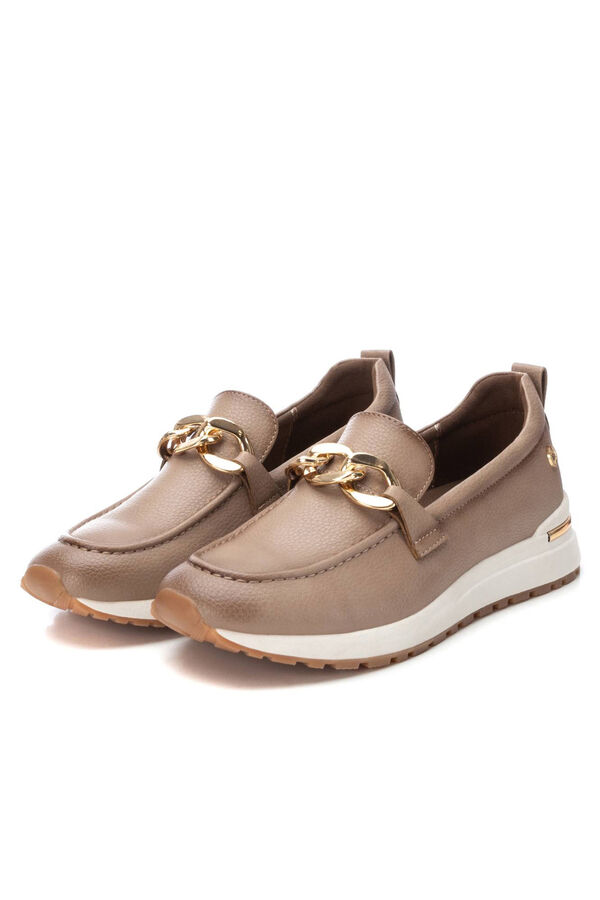 XTI Mocas&iacute;n de mujer Beige