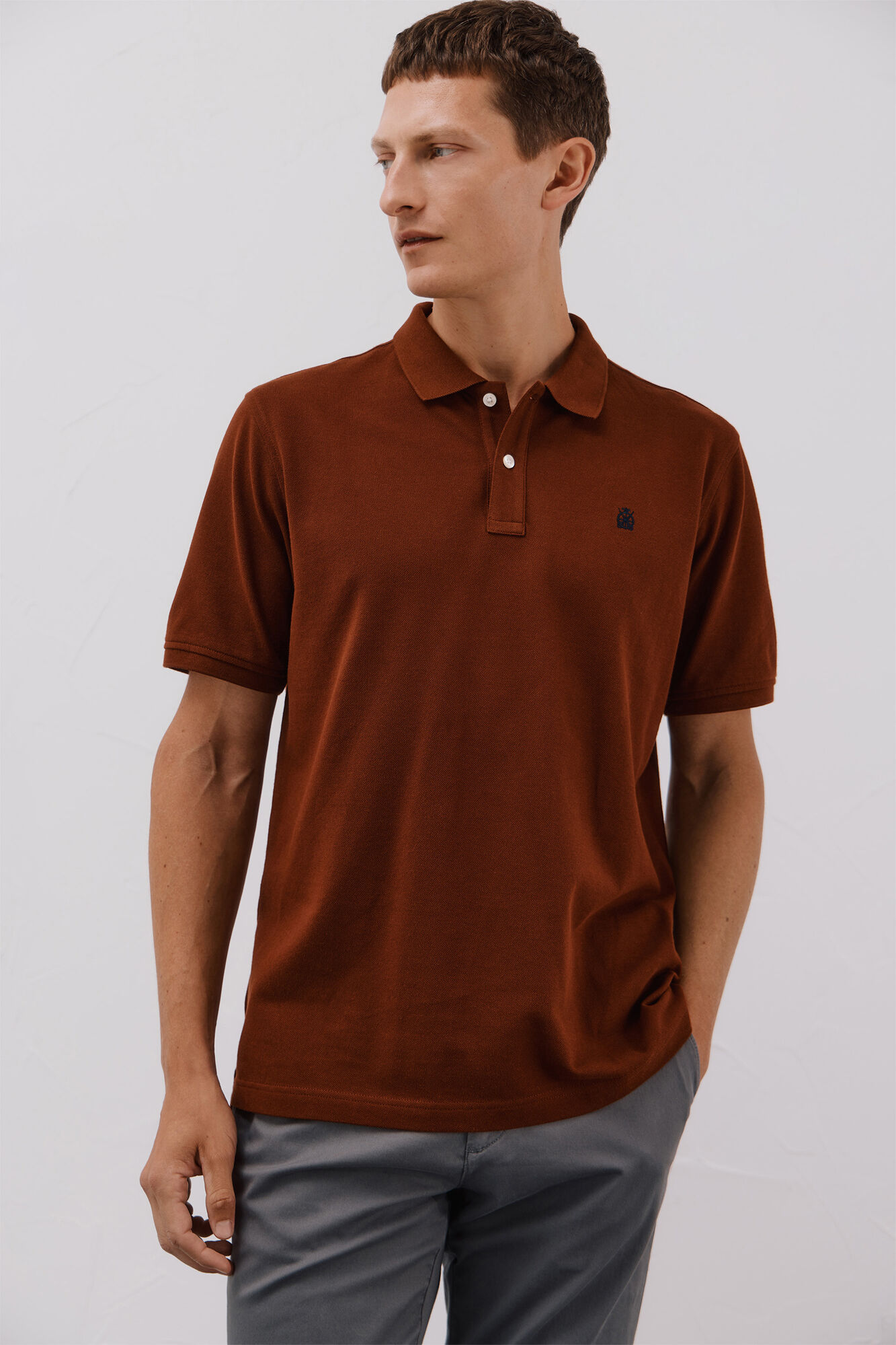 Cortefiel Polo b&aacute;sico piqu&eacute;